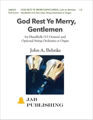God Rest Ye Merry, Gentlemen Handbell sheet music cover Thumbnail